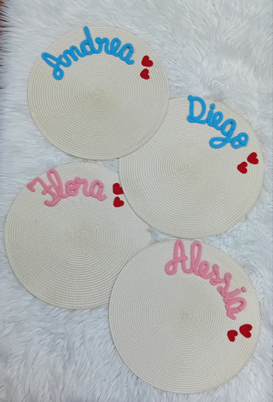 Tovagliette personalizzabili