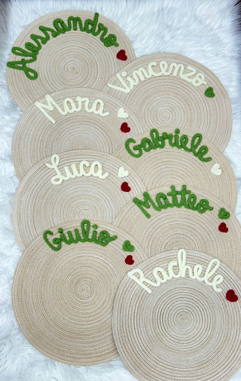 Tovagliette personalizzabili