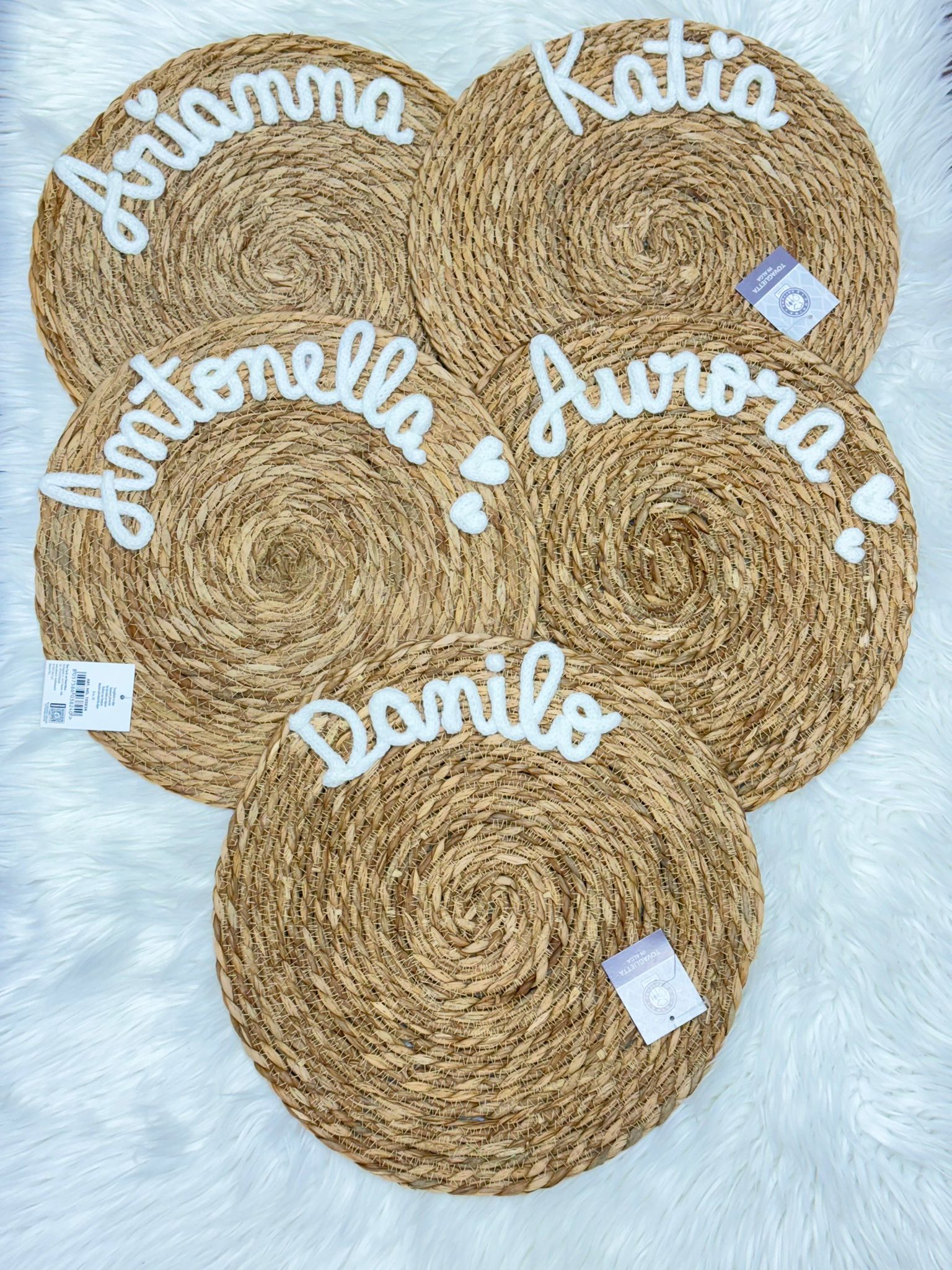 Tovagliette personalizzabili