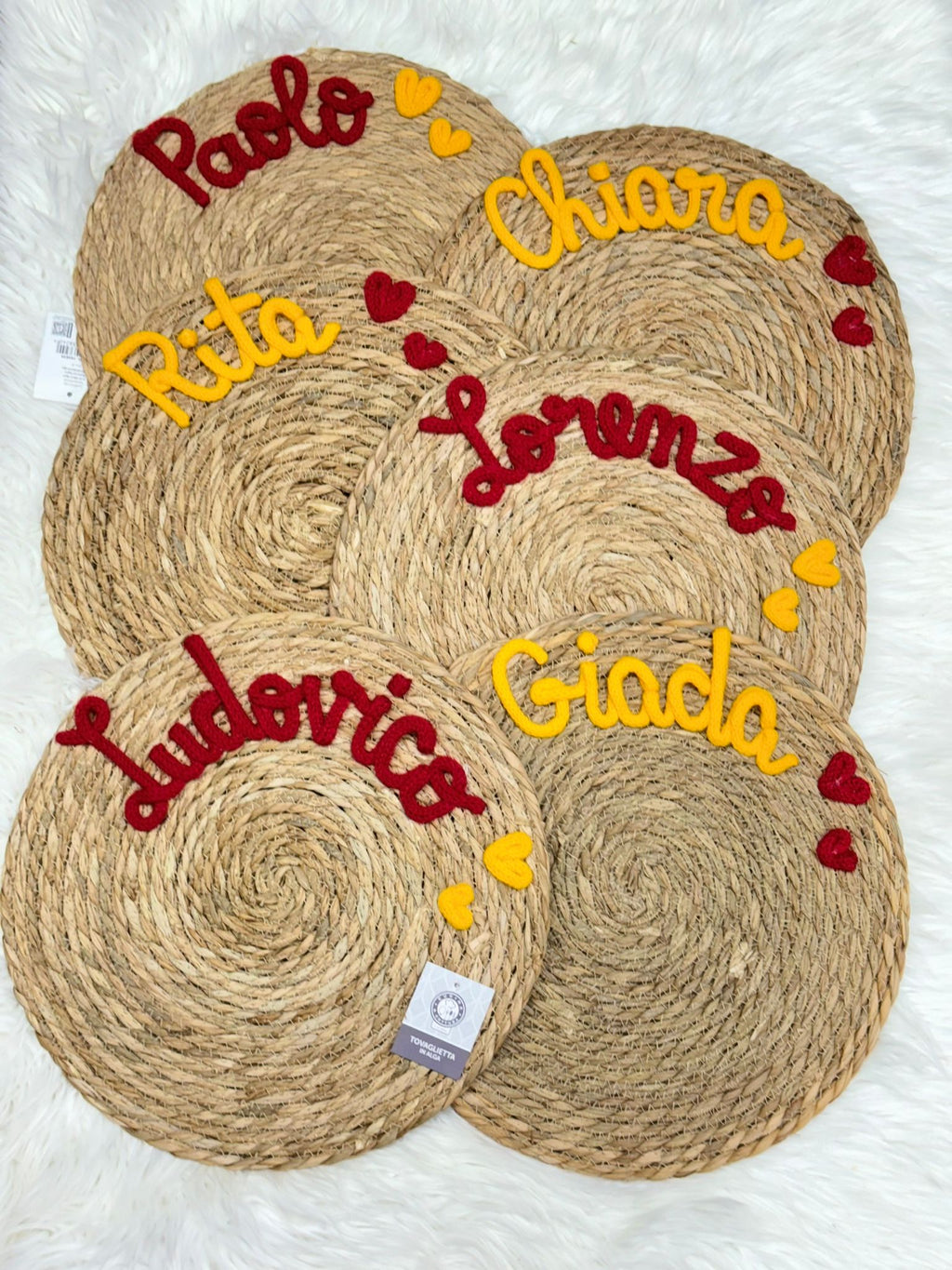 Tovagliette personalizzabili