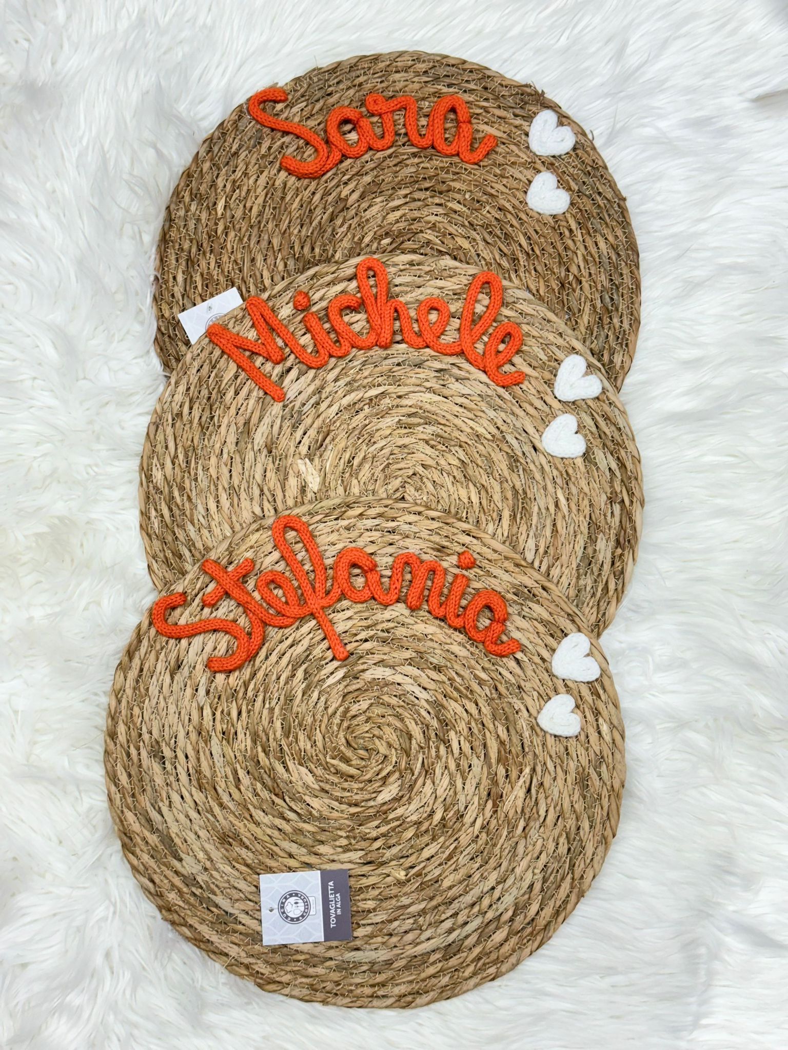 Tovagliette personalizzabili