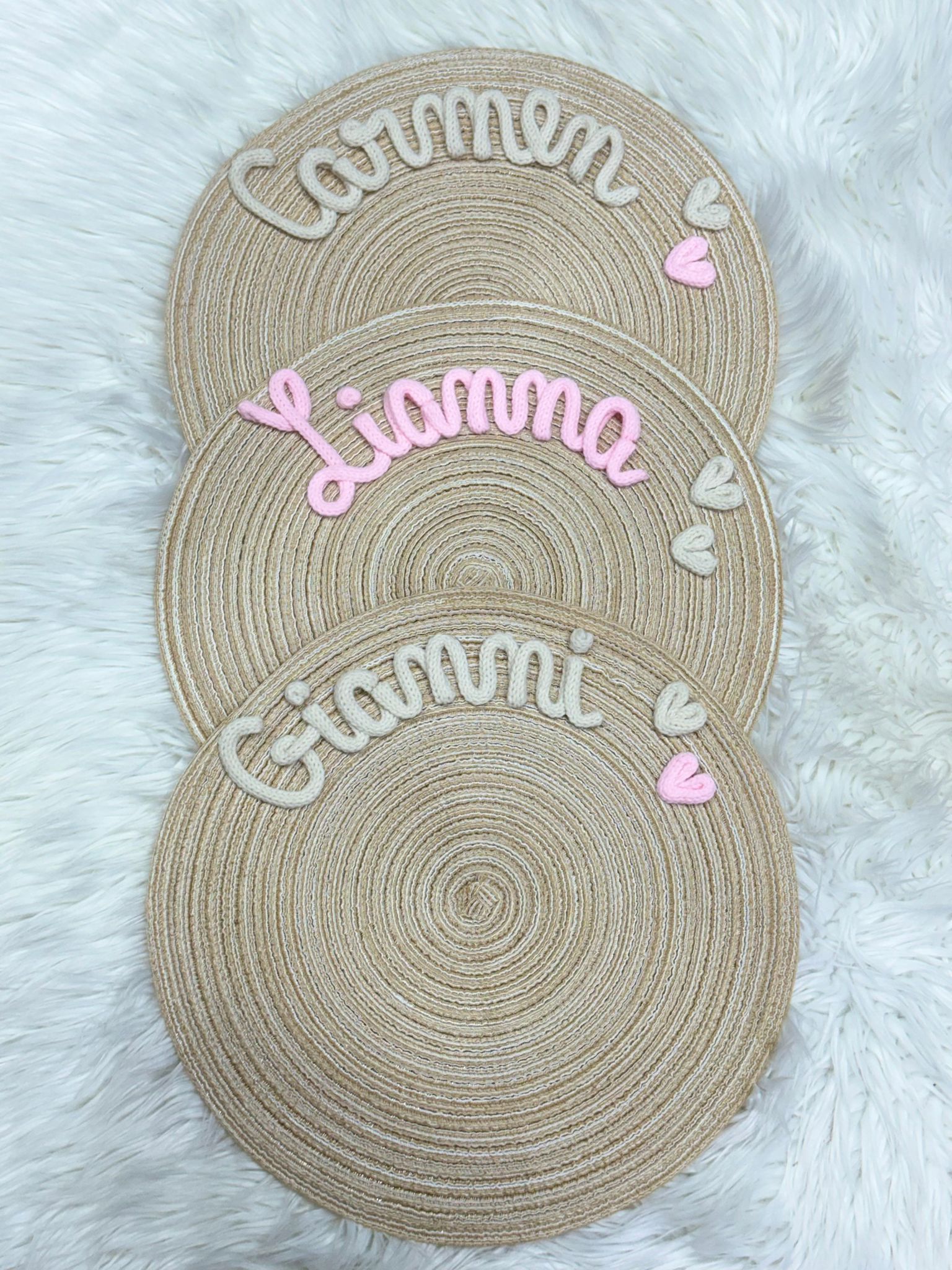 Tovagliette personalizzabili