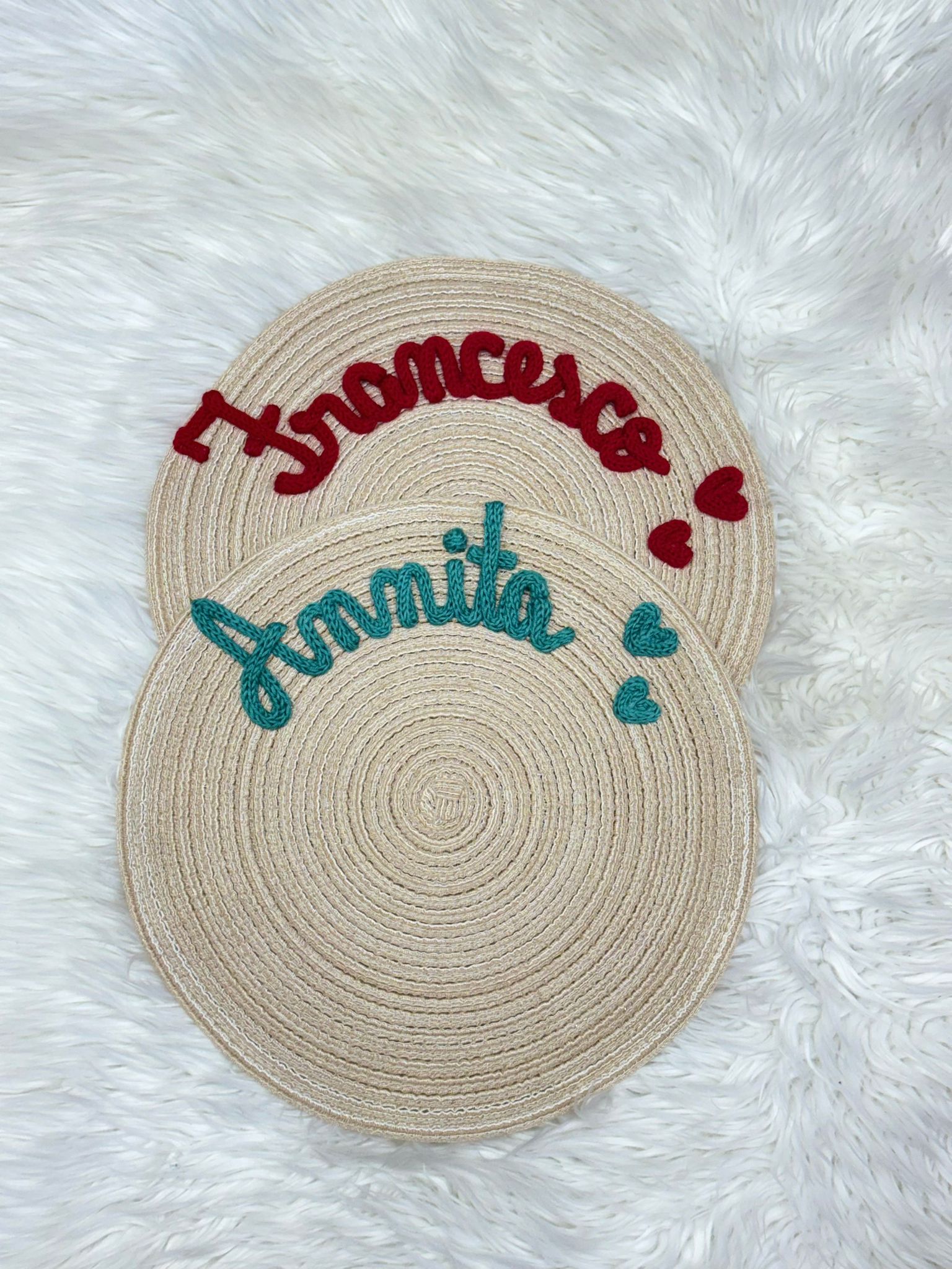 Tovagliette personalizzabili