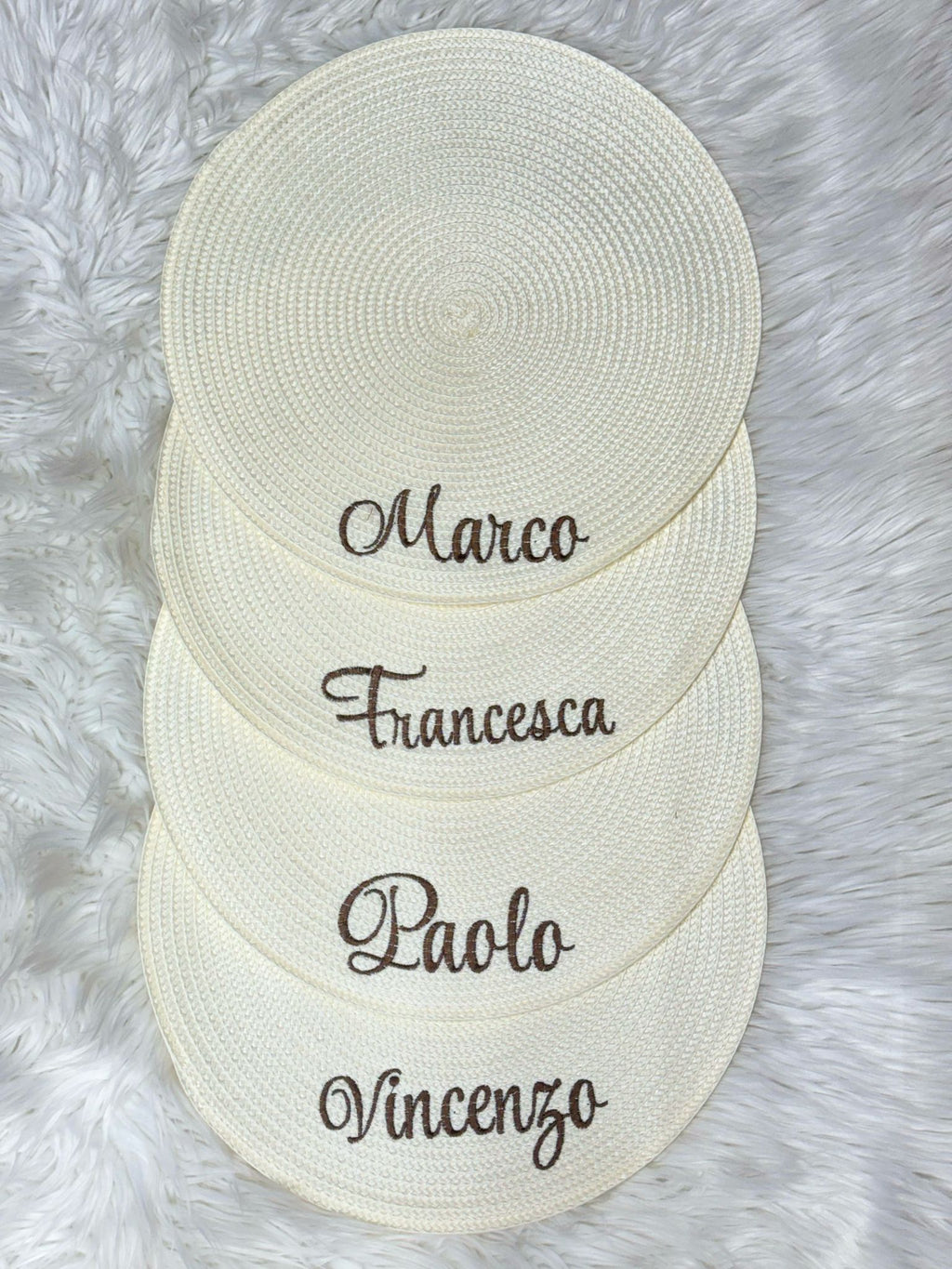 Tovagliette personalizzabili