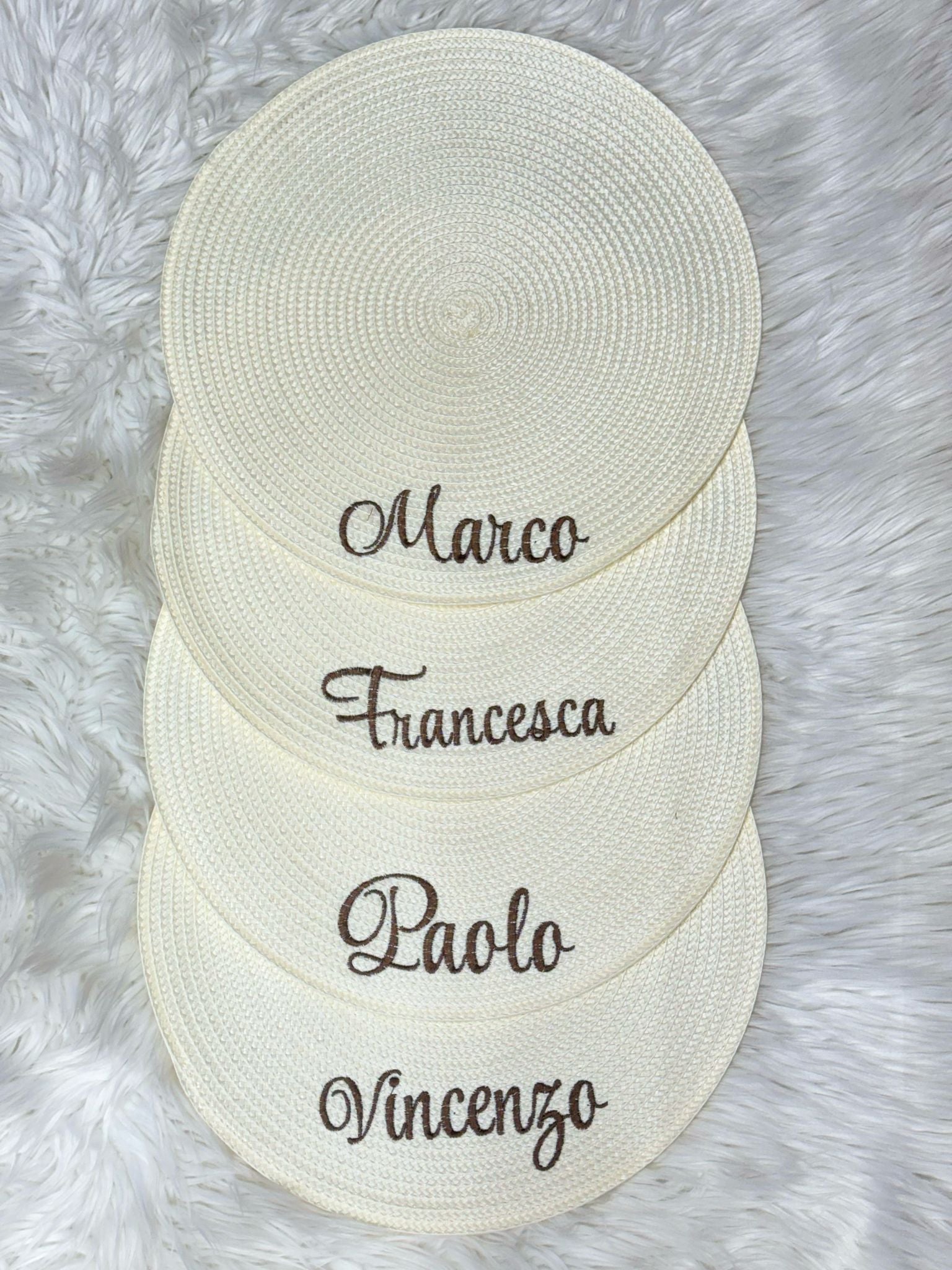 Tovagliette personalizzabili