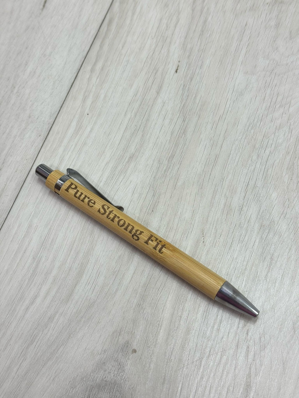 Penna in legno personalizzata