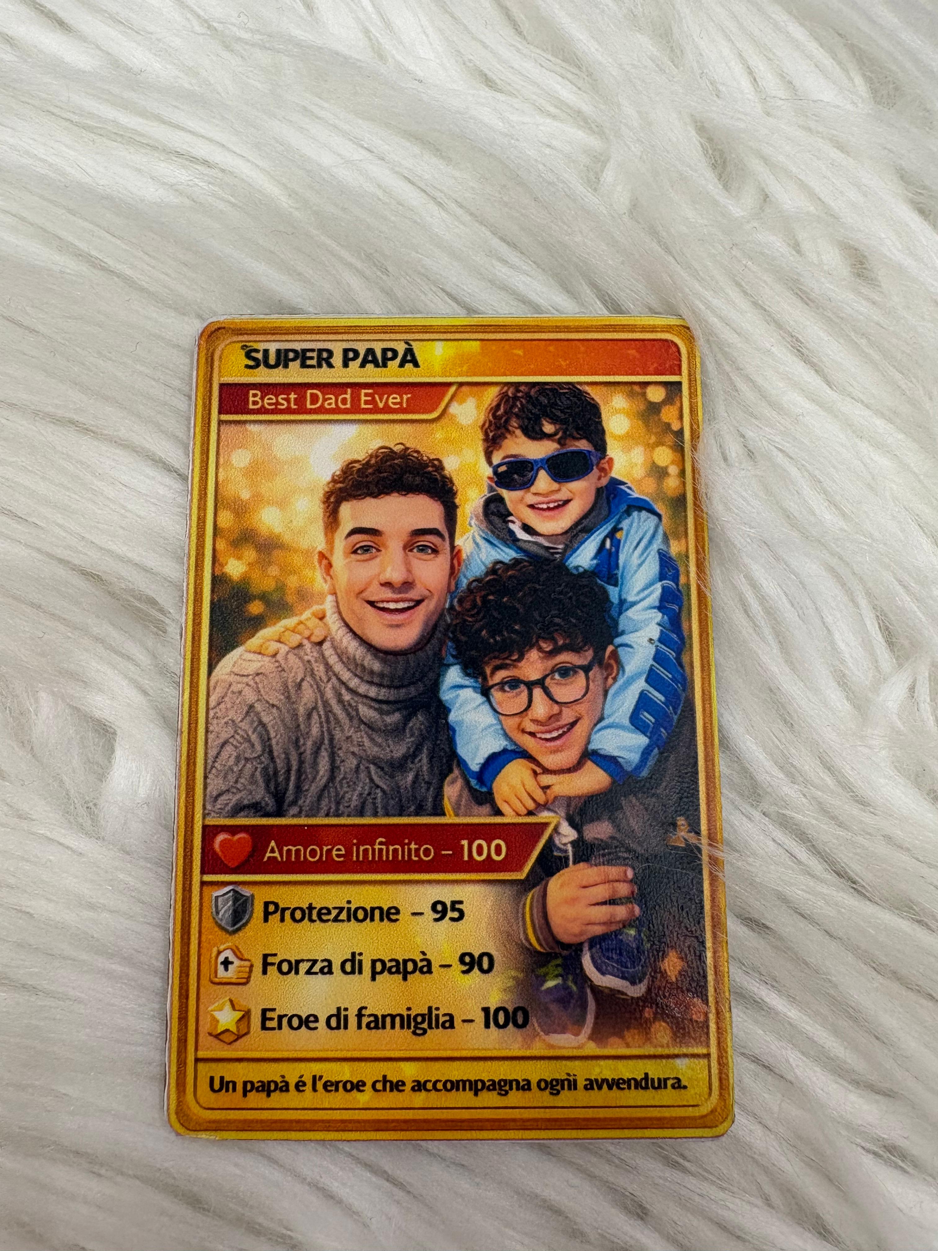 Carta Pokemon personalizzata