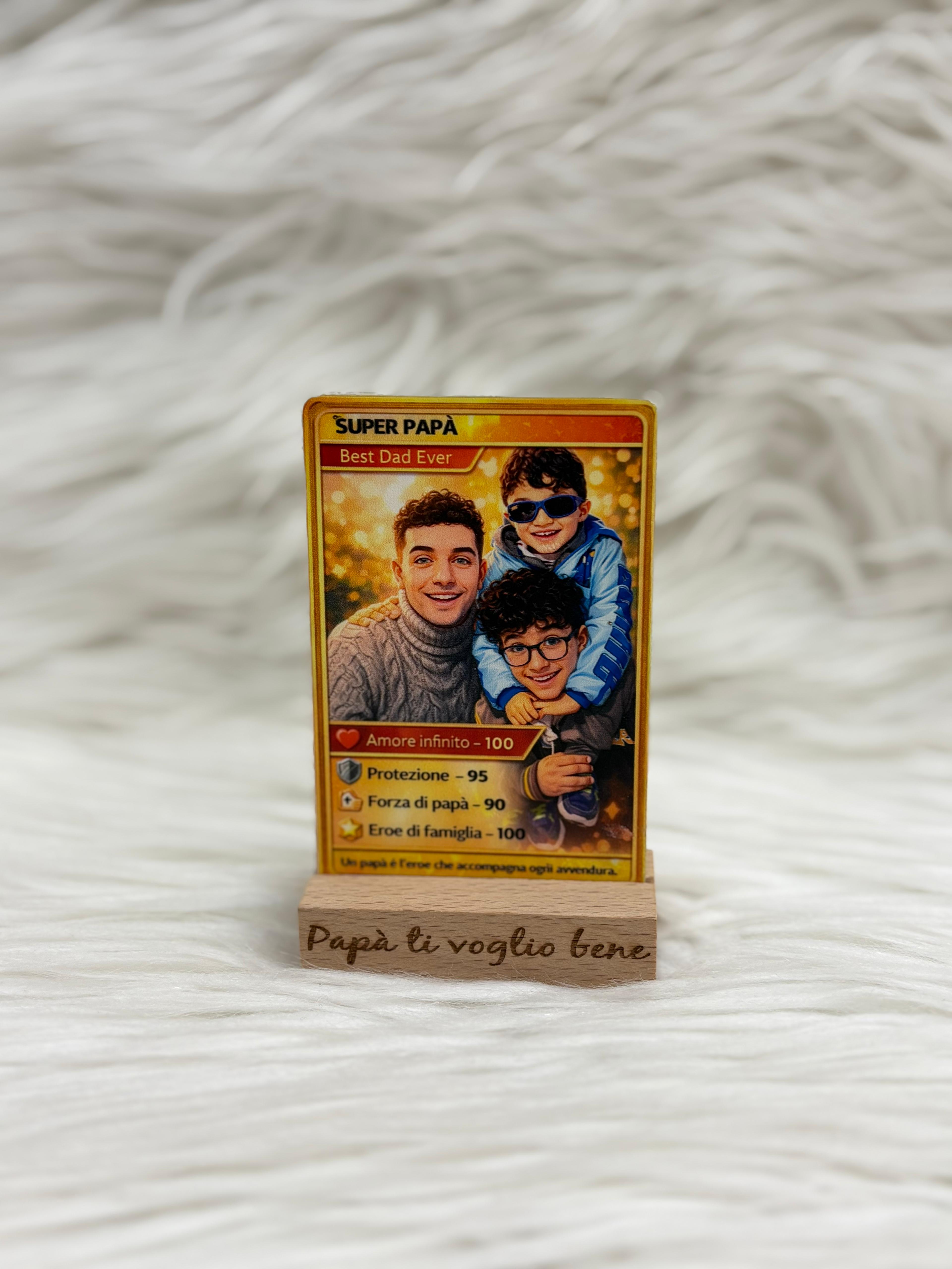 Carta Pokemon personalizzata