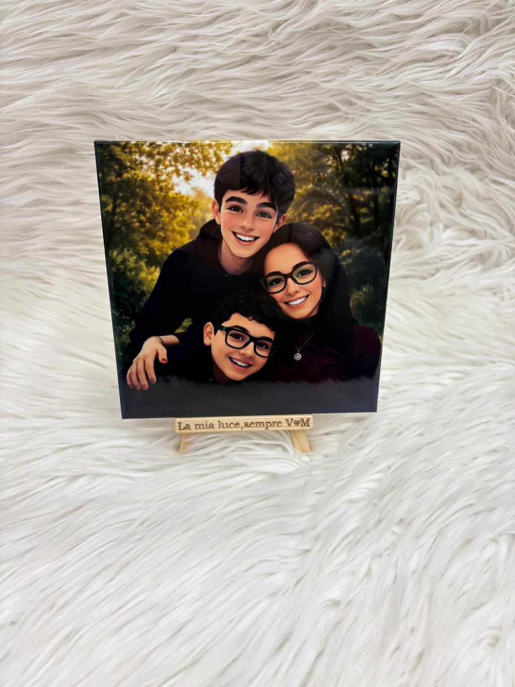 Mattonella personalizzata 15x15