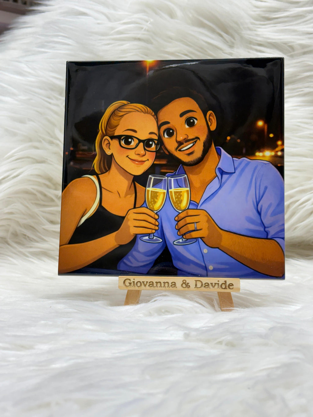 Mattonella personalizzata 15x15