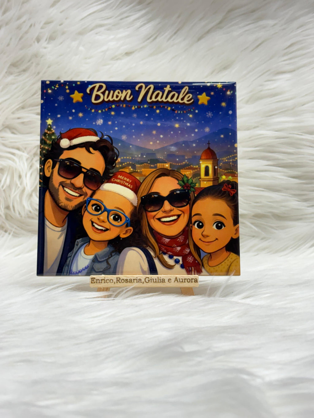 Mattonella personalizzata 15x15