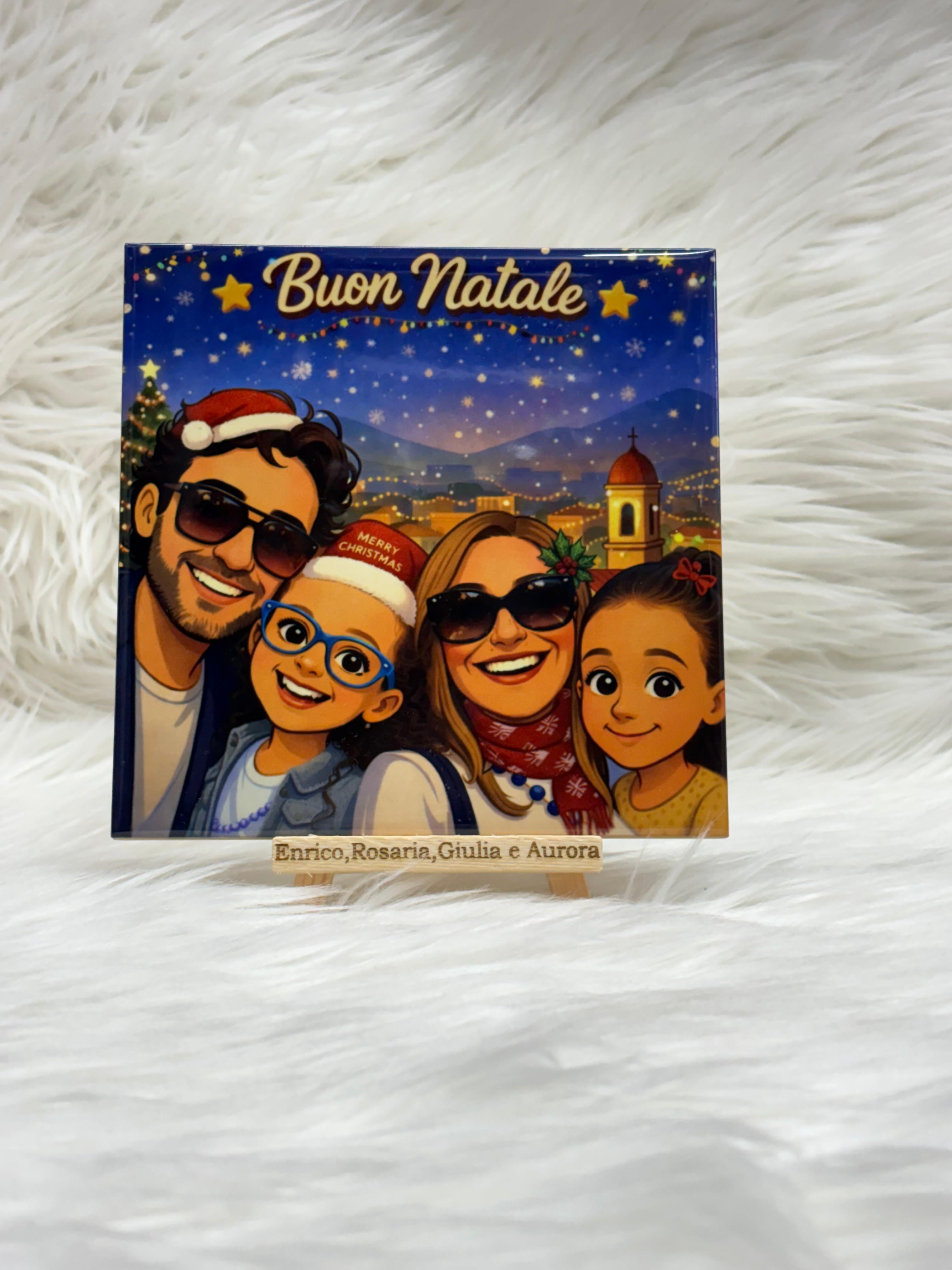 Mattonella personalizzata 15x15