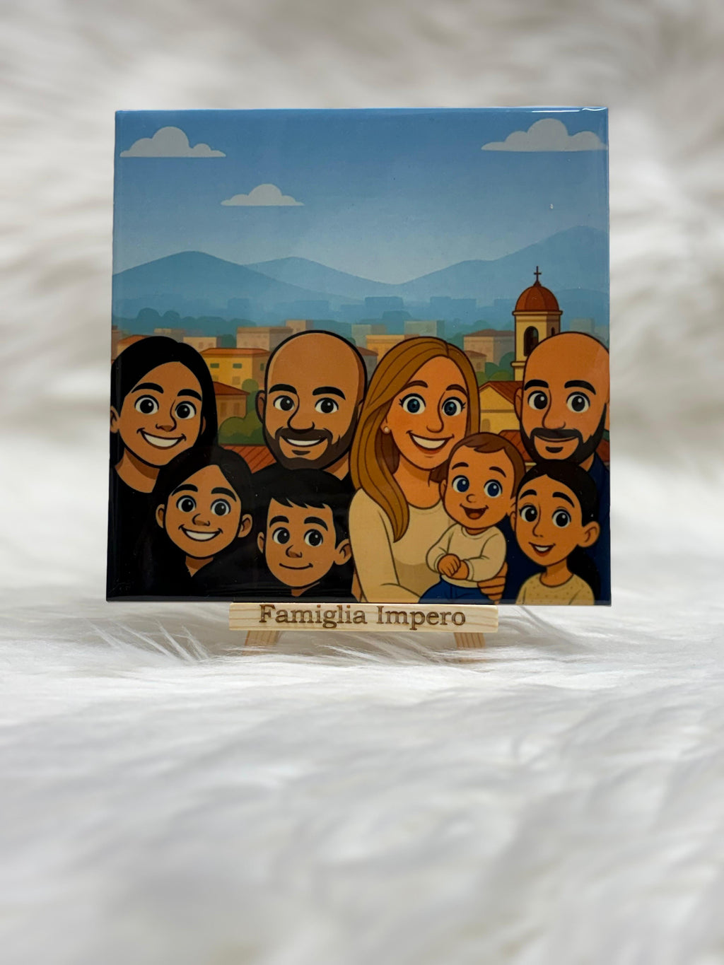 Mattonella personalizzata 15x15