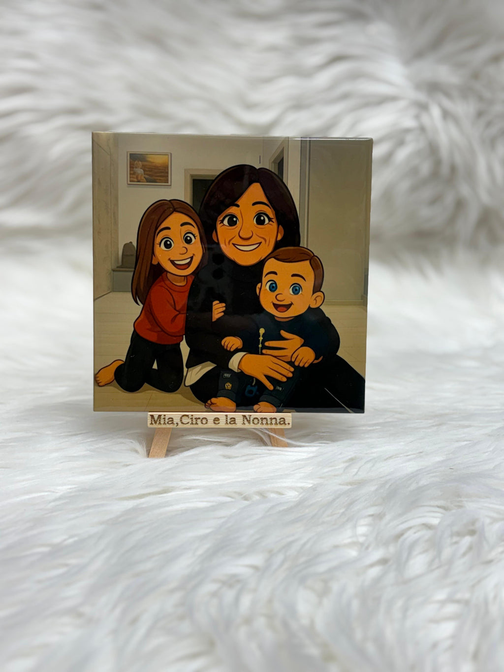 Mattonella personalizzata 15x15